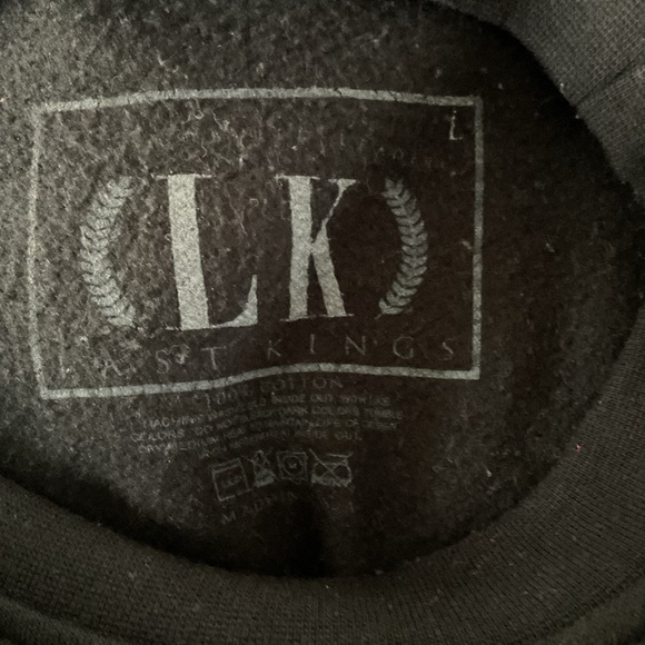 Last kings black Long Sleeve Graphic Sweatshirt - Picture 3 of 3